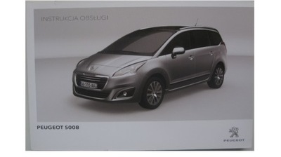 PEUGEOT 5008 I 2013-2017 POLSKA MANUAL MANTENIMIENTO  