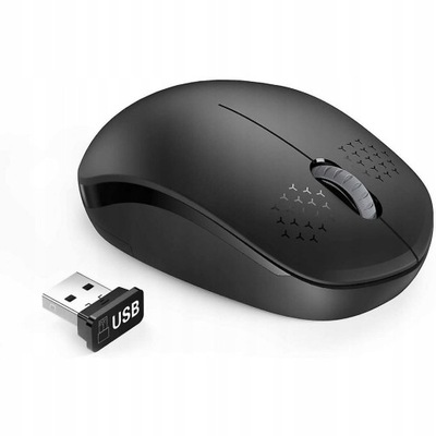 Wireless Mouse, 2.4g Noiseless Mouse With Usb