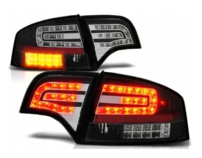 Лампы светодиодный audi a4 b7 04-08 sedan black led фото №1