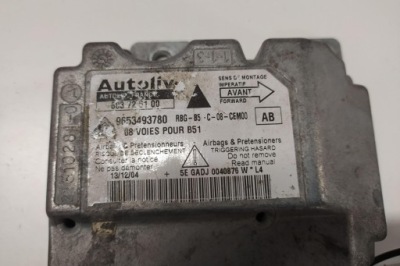 Модуль подушка безопасности citroën c4 i lc_ 9653493780 1.6l дизель 2006 фото №1