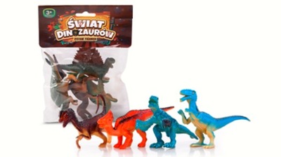 Świat dinozaurów zestaw Figurek Dinozaury