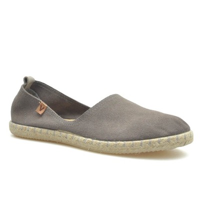 Espadryle Venezia 473-18063 Szare zamsz 37