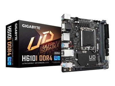 GIGABYTE H610I DDR4 LGA 1700 1xHDMI 2xDP 1xD-Sub 4xSATA 6Gb/s