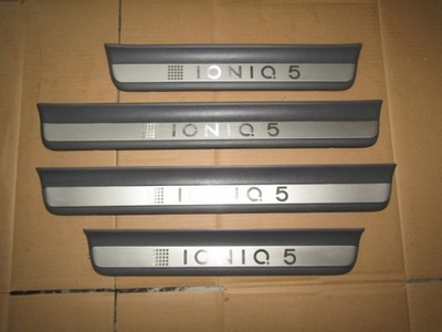 Hyundai ioniq 5 v накладки накладки порогові поріг комплект фото №1