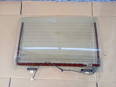 Mitsubishi l200 стекло задняя задняя фото №1