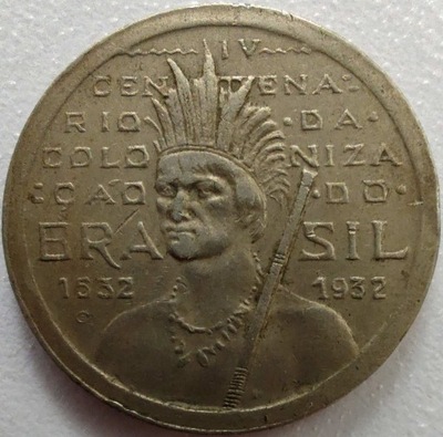 0124 - Brazylia 100 realów, 1932
