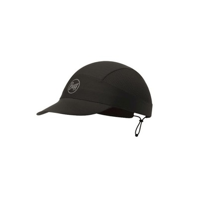 BUFF Czapka do biegania PACK RUN CAP r-solid black