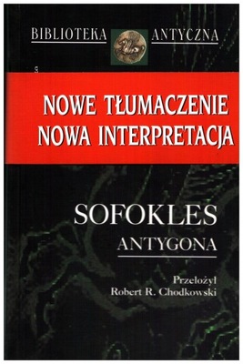 Sofokles Antygona Biblioteka Antyczna Twarda NOWA