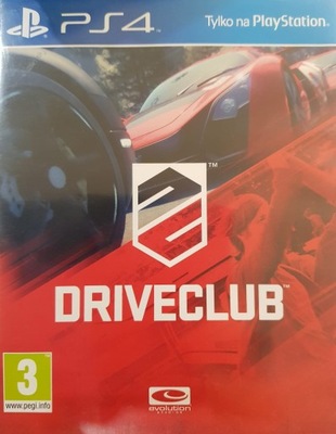 Driveclub PS4 Używana