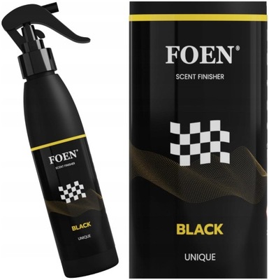 FOEN BLACK ZAPACH PERFUMY DO SAMOCHODU AUTA WNĘTRZ