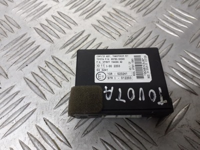 Модуль иммобилайзер toyota auris e15 89780-02040 фото №1