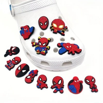 Crocs przypinki Spiderman 13 szt charms, do butów Crocs, ozdoba, piny