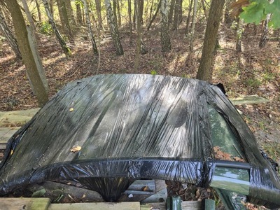 Четверть крыша audi q5 80a sportback +рейлинги фото №1