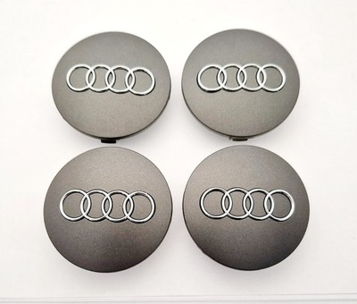 4 PIEZAS AUDI 62/58 MM 8T0601170 TAPACUBOS KAPSLE TAPAS CIEGAS DISCOS A2 A3 A4 A6  