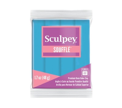 Sculpey SOUFFLÉ Jajko Robina błękitne - 1 szt