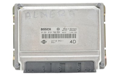 Бортовий комп'ютер almera n16 2.2 0281010708 237105m311 фото №1