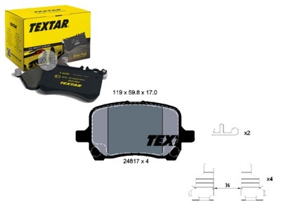 Тормозные колодки тормозные chevrolet перед hhr malibu 2,0-3, фото №1