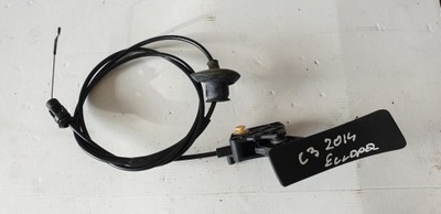 Ручка трос капот ручка citroen c3 ii 2010-2016 фото №1