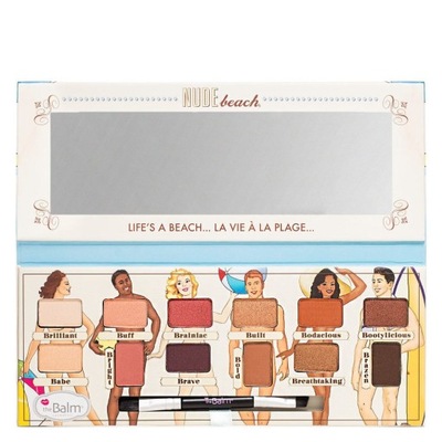 TheBalm Paleta Nude Beach 12 cieni do