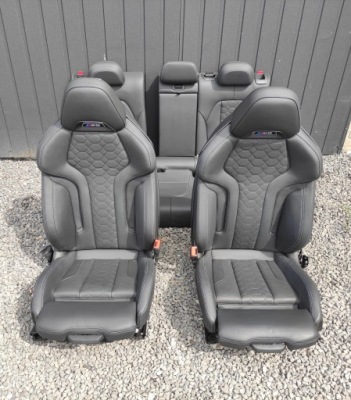 Сиденья заднее сиденье обшивки bmw m8 f93 g16 coupe вентилируемые подогрев надувной lędź фото №1