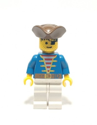 Lego pi006 figurka pirat kapitan piraci pirates