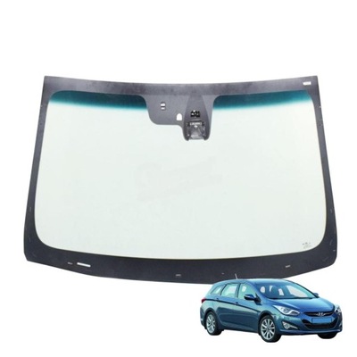 Стекло лобовое hyundai i40 20- фото №1