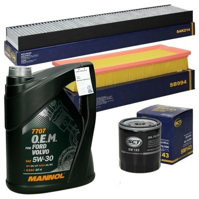 Набор фильтров ford mondeo iii 1.8 2.0 +масло фото №1