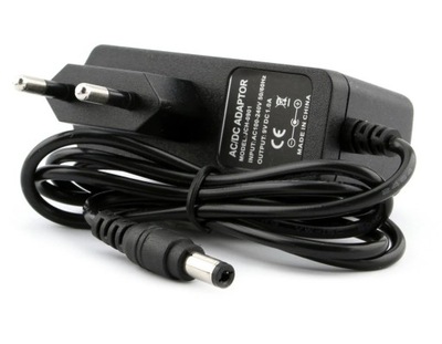 Zasilacz wtyczkowy 9V 1A 1000mA wtyk 5.5/2.1 230V Arduino