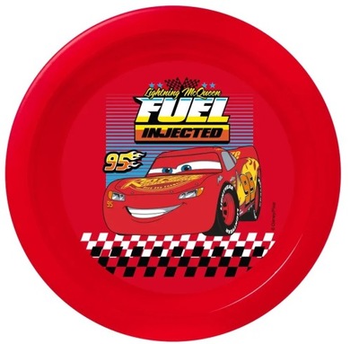 Talerz płytki DISNEY Cars Fuel Injected 22 cm