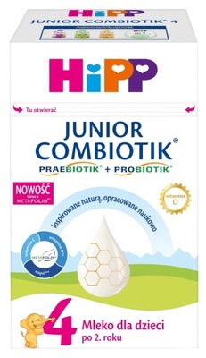 HIPP 4 BIO COMBIOTIK MLEKO dla dzieci po 2r. 550 g