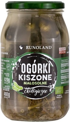 Runoland OGÓRKI KISZONE MAŁOSOLNE BIO Ekologiczne