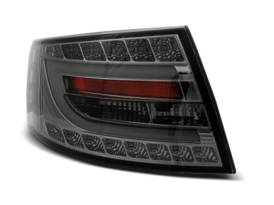 Фонари задние audi a6 c6 04-08 smoke led 7pin седан фото №1