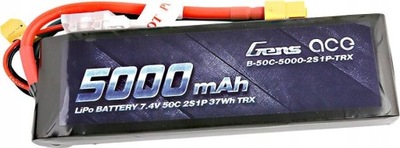 Pakiet 5000mAh 7.4V 50C Gens Ace złącze T