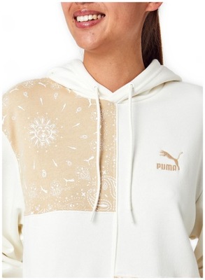 Bluza damska z kapturem PUMA Paisley Marsh - S