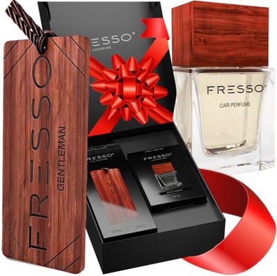 Fresso Gift Box Gentleman Perfumy Do Samochodu Prezent Na Święta