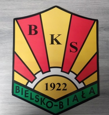 Vlepka BKS BIELSKO BIAŁA 1922 - A3 - 40X30cm