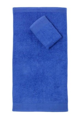 Ręcznik frotte 30x50 cm niebieski