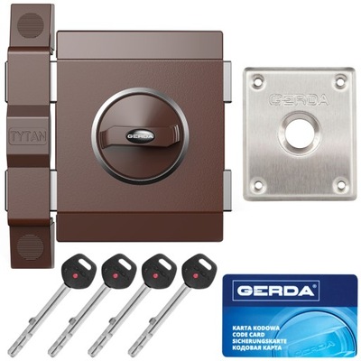 Zamek nawierzchniowy Gerda Tytan ZX GT8 • Cena, Opinie