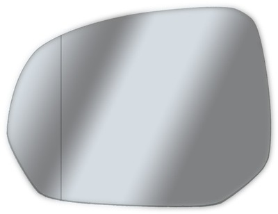 Вкладыш зеркало citroen c3 c4 picasso asf+grz левая фото №1