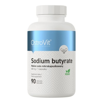 OstroVit Sodium Butyrate 90 kaps 600 mg MASLÁT SODNý Kyselina maslová Črevá