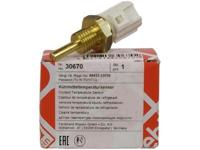 SENSOR DE TEMPERATURA DE LÍQUIDO REFRIGERACIÓN PEUGEOT C1/107/AURIS/COROLLA FE30670  