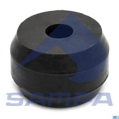 Відбійник ресора scania перед sampa фото №1