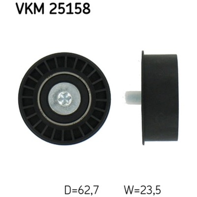 ROLL KIERUNKOWA / PROWADZACA, BELT VALVE CONTROL SYSTEM SKF VKM 25158  