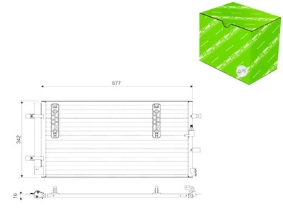 CONDENSADOR DE ACONDICIONADOR AUDI A4 ALLROAD B8 A4 B8 A5 Q5 1.8-4.2  