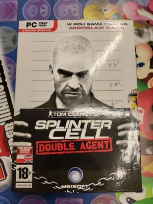 PC TOM CLANCY'S SPLINTER CELL DOUBLE AGENT PL / AKCJA / SKRADANKI