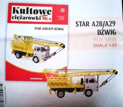 Kultowe ciężarówki PRL nr 25, STAR A28 DŹWIG