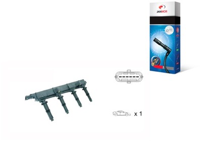 Janmor котушка запалювання opel vauxhall фото №1