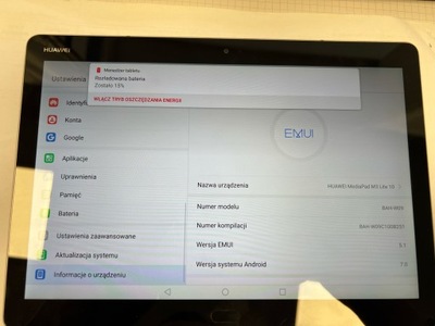 Tablet Huawei MediaPad M3 Lite 10 10,1" 3 GB / 32 GB (PW5/24)