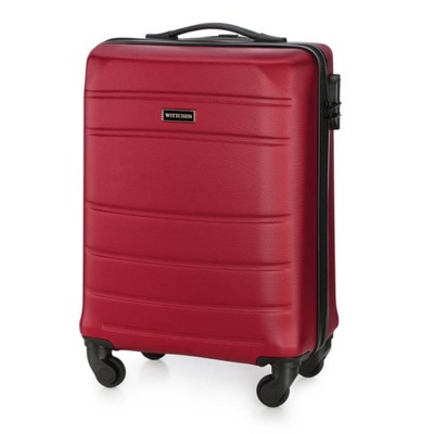 Mała walizka kabinowa WITTCHEN 56-3A-651 czerwona