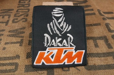 KTM Dakar Rajd Naszywka Haftowana Motocykl